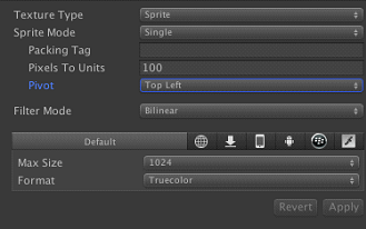 How to crop 2dsprite in unity