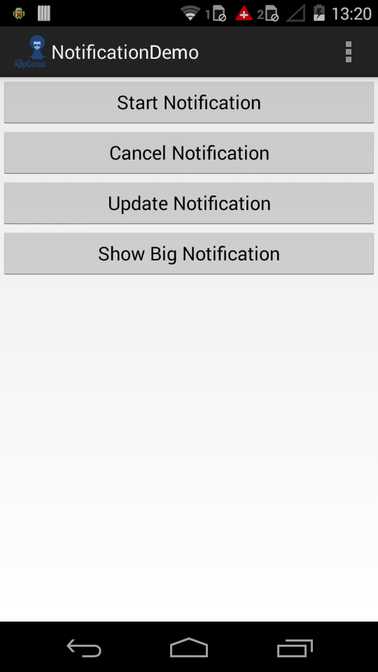 Notification Demo