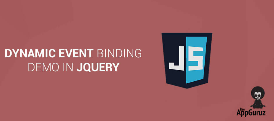 Haalbaarheid Kostuum zebra Dynamic Event Binding Demo in jQuery