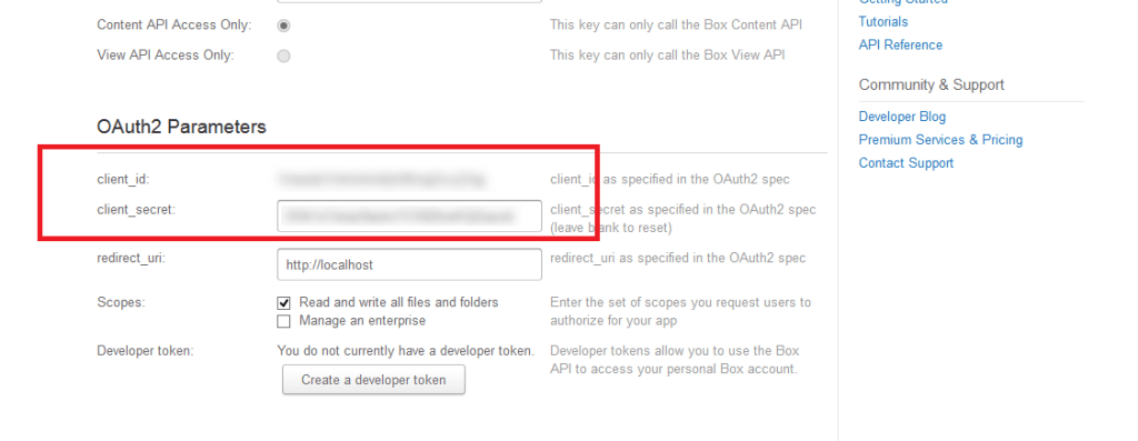 OAuth Parameters