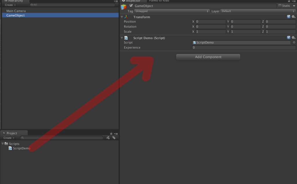 assign-script-to-object-in-hierarchy
