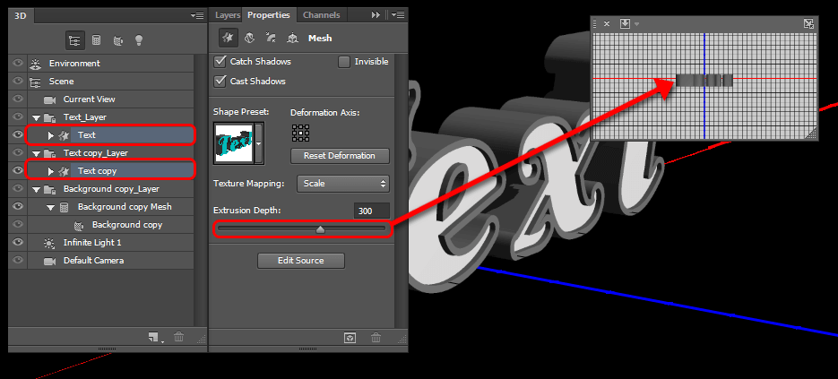 change-the-extrusion-depth-value