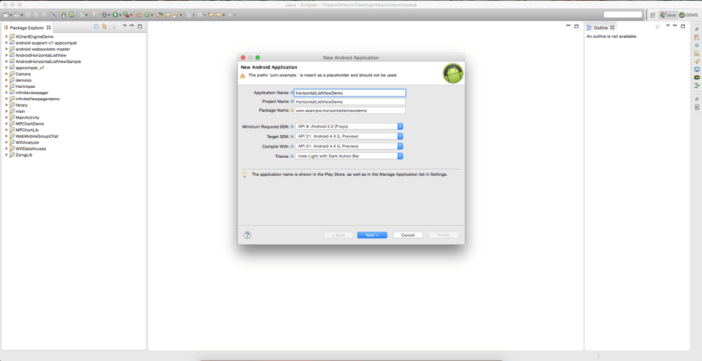 give-application-name