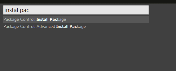 install-package