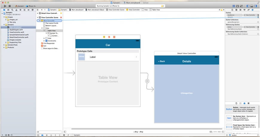 main view controller