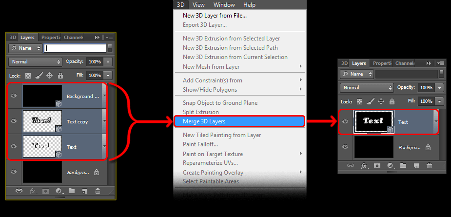 manage-3d-layer