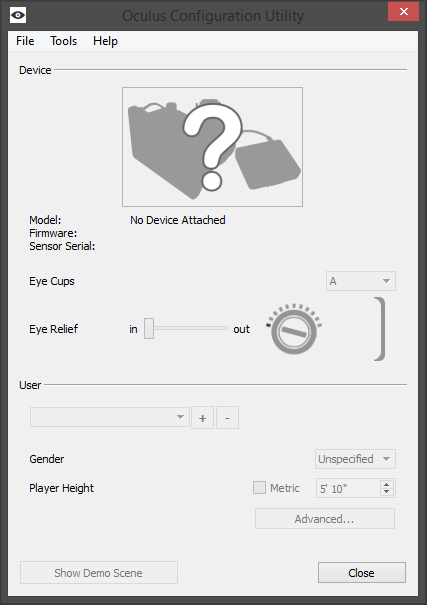 oculus-configuration-utility