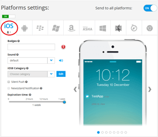 plateform-settings