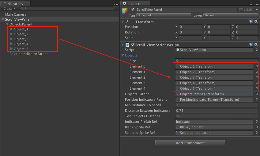 scroll view script