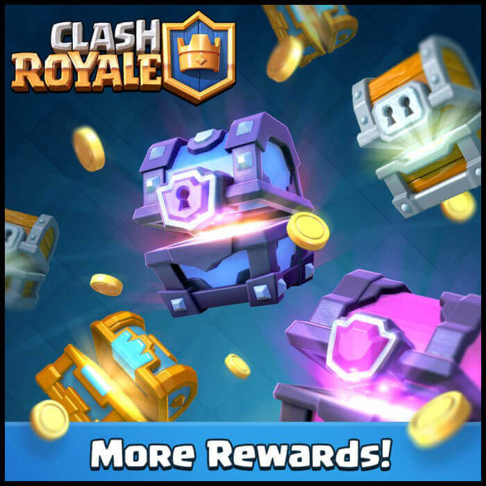 clash royale more rewards