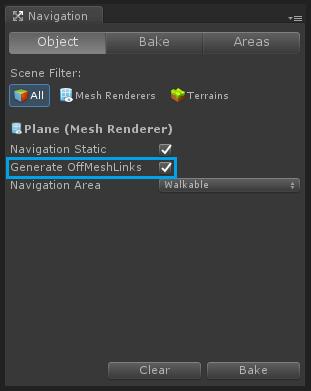 Auto generate Off-mesh Links