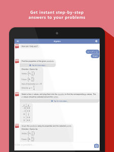 best maths problem solving iphone app