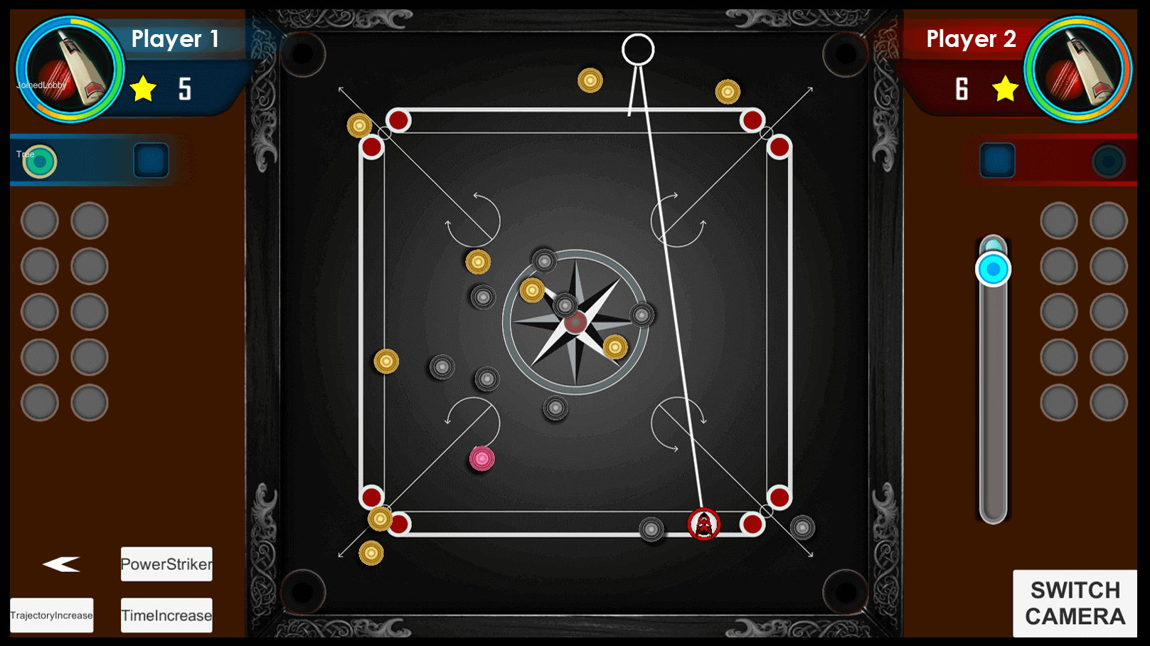 Carrom Mobile Game view 2