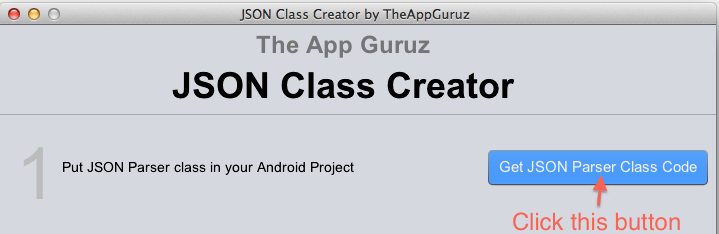 Json Class Creator