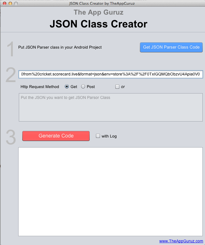 Json Class Creator
