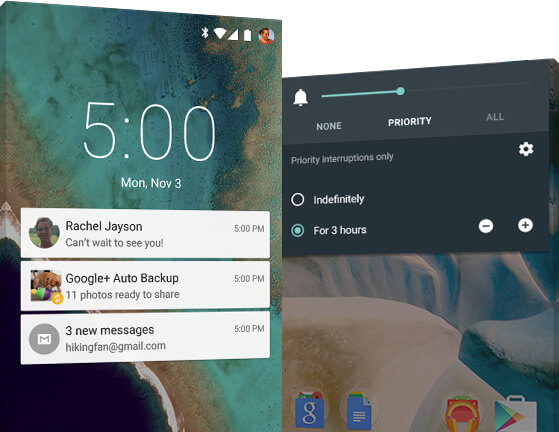 android lolipop notifications