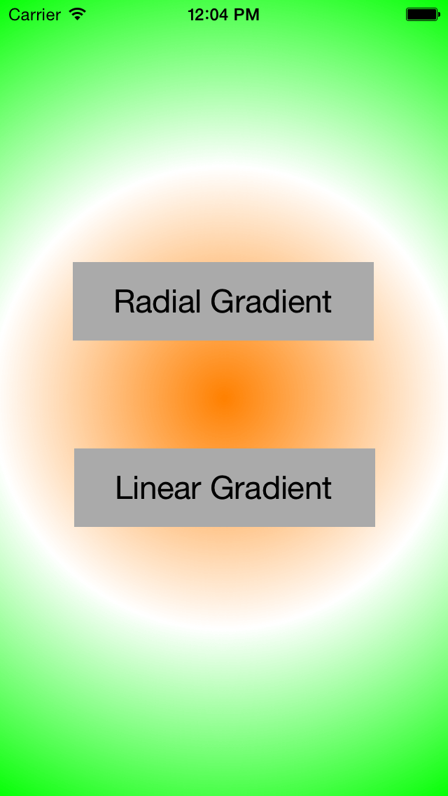 radial gradient
