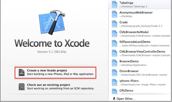 Wecome to Xcode
