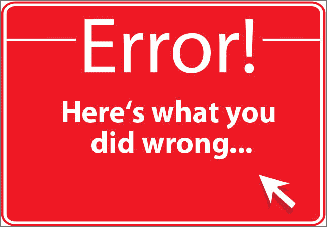 Error Message