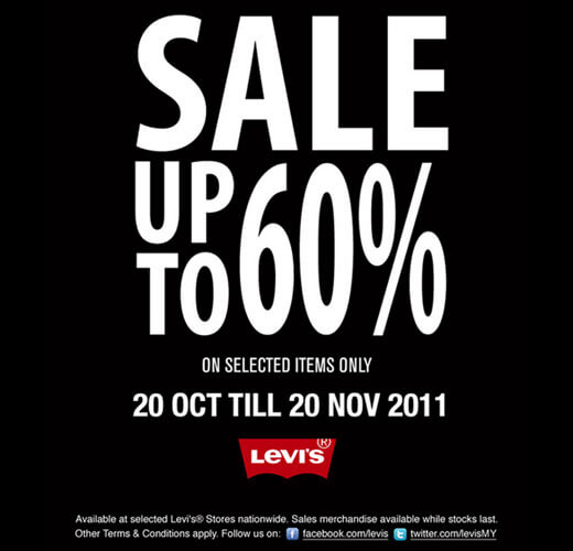 Levi's year end sale