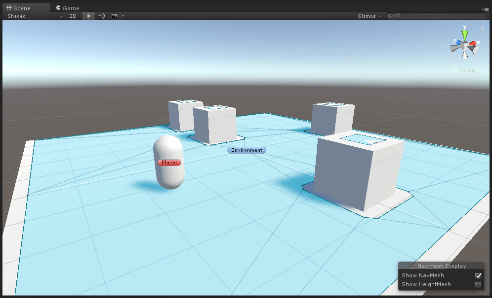 Basic Environment with NavMesh