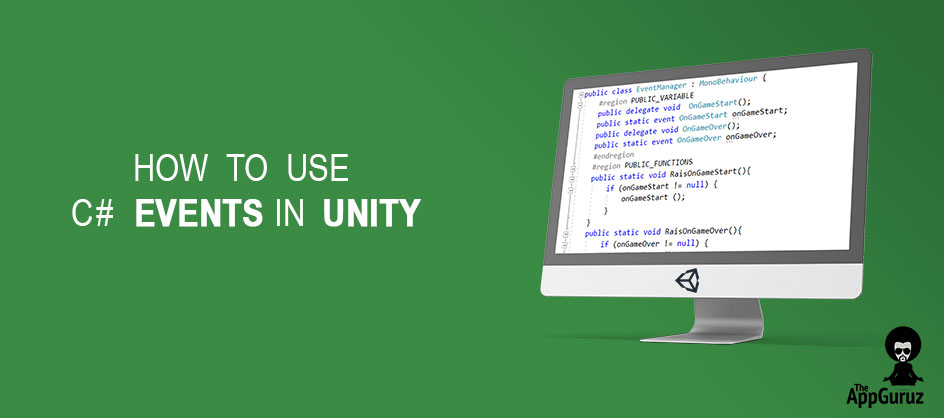 How to use C# Events in Unity